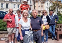 Back beach clean-up team are back