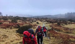 A wet Valentine's Day callout for Dartmoor Search and Rescue Team