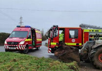 Diesel spill contained by fire crews