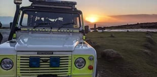 First light search for camper on moor