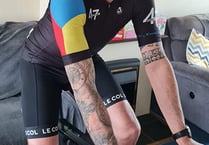 RAF pedal power boosts charity's funds