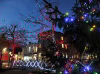 Christmas lights make a comeback