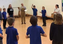 Theatre group visit inspires pupil’s plays