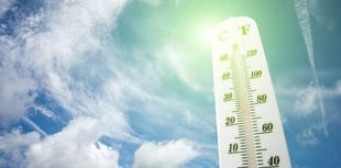 Yellow heat warning issued across the southwest