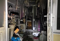 Firefighters’ advice as battery charger sparks fire