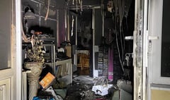 Firefighters’ advice as battery charger sparks fire
