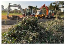 Joy as works begin after two year closure