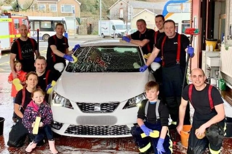 THE Firefighters Charity Car Wash returns to the Newton Abbot Fire Station on April 9.
a spokesperson for hte station said: 'All of us at Newton Abbot Fire station are happy to announce that after a sustained period of absence due to covid, the Firefighters charity car wash is BACK.
'We are holding our car wash at Newton Abbot Fire Station on Saturday, April 9, starting at 9.30am.
'There will be no specific charge, all that we ask is that you make a donation towards the Firefighters charity. 
'This will help to support them and all the great work they do looking after injured and ill firefighters, as well as their families.
'Please, share, share, share this and get our event out there.
'No vehicle too large or too small. 
'We are looking forward to seeing you all on the 9th.'