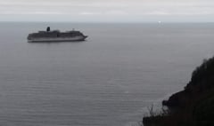Cruise ship returns to south Devon