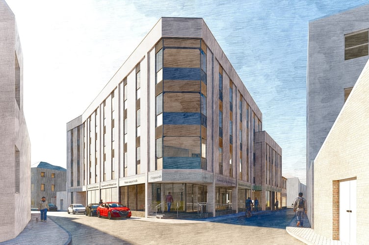 An artists's impression of how Teignmouth's proposed Health and Wellbeing Centre might look.
Image Devon CCG