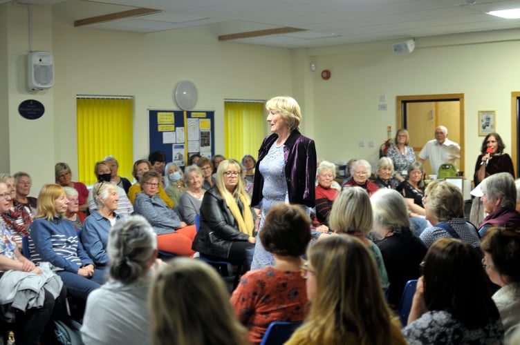 The Phoenix Hall played host to Rowcroft Bovey Tracey’s fashion show in celebration of the charity’s 40th anniversary 