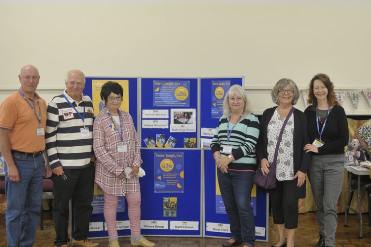 Teignu3a held an open day at the Courtenay Centre on Wednesday, May 18.