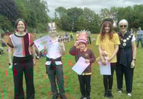 Bovey Primary crown making