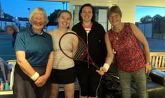 Three Newton Abbot tennis teams in action as club enjoys quieter seven days