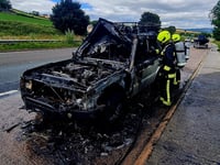 UPDATE: Fire crews praise quick thinking driver 