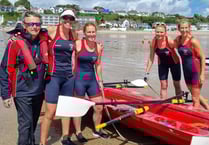 ‘Oar-some’ effort from Teign Scullers crew