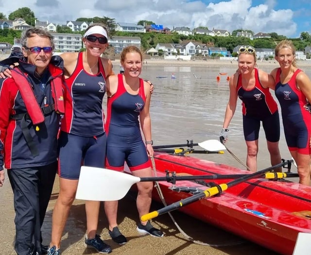 ‘Oar-some’ effort from Teign Scullers crew