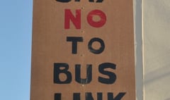 More than 200 sign petition opposing bus link