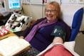 Super donor Joan’s 250th gift of life