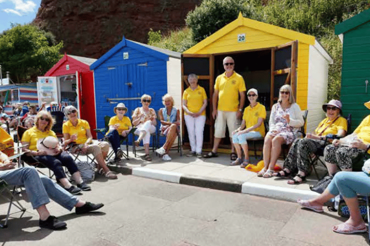 beach hut Dawlish
