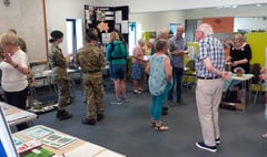 More than 100 get a warm welcome at Bovey Help Hub