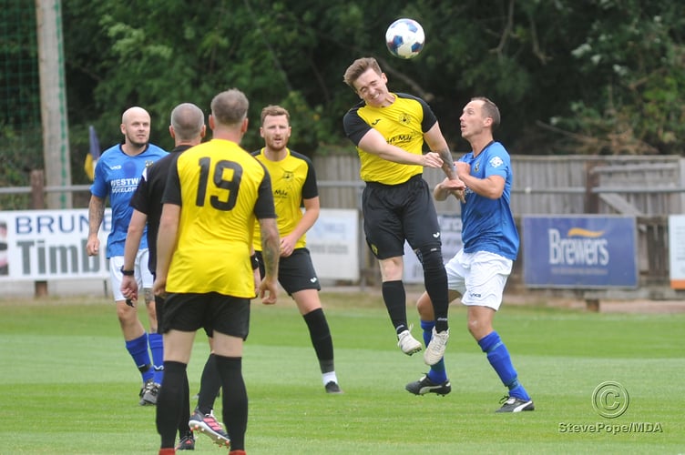 Photo: Steve Pope MDA230722A_SP014
Pre-season football friendlies. Buckland Reserves versus  Dawlish United