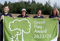 Green Flags flying at Stover