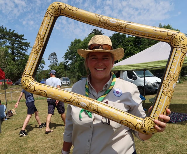 Birthday fun for Scouts