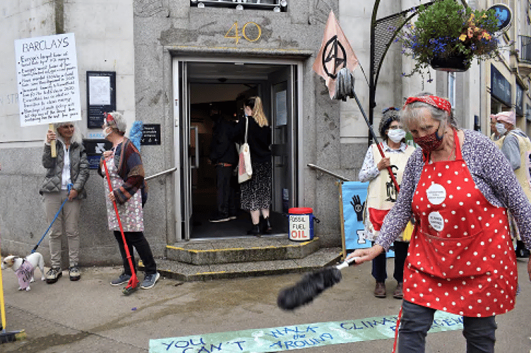 Extinction Rebellion in Newton Abbot 