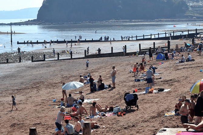 Beachgoers last fortnight were met with warnings of sewage discharges into  the waters off Teignmouth Town Beach, Dawlish Town Beach  and Holcombe Beach