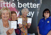 Winners of Tesco 40th birthday competition