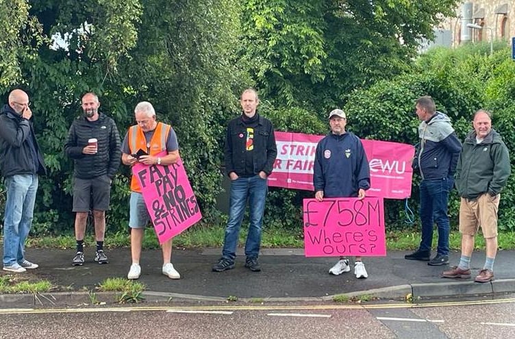 Royal Mail staff strike 2022