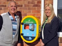 Community centre has defibrillator installed