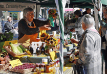 Teignmouth Farmers' Market is moving to the Den (for now)