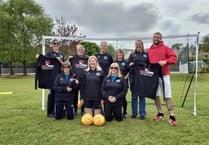 Dawlish walking football on the move