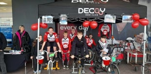Shoppers stars of the BMX centre of excellence