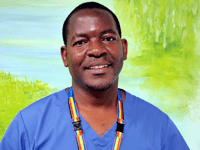 Nurse Moses is enjoying working in Devon NHS