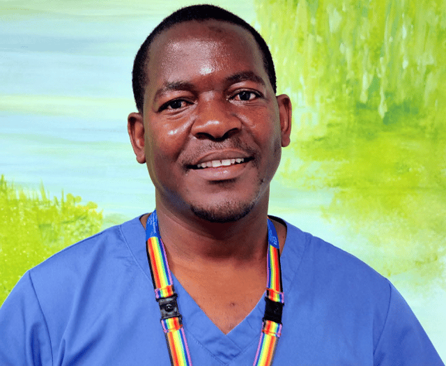 Nurse Moses is enjoying working in Devon NHS