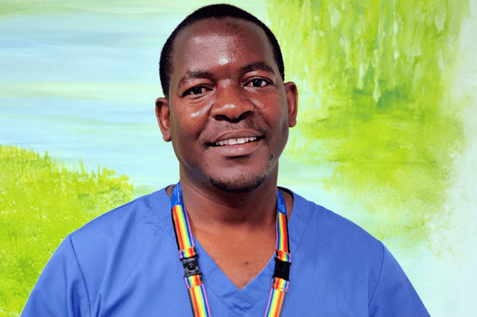 Nurse Moses Mukama.