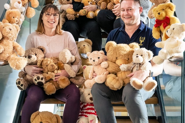 Abbey’s 100 teddies spread comfort to children worldwide