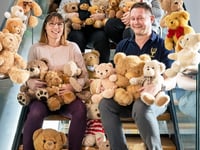 Abbey’s 100 teddies spread comfort to children worldwide