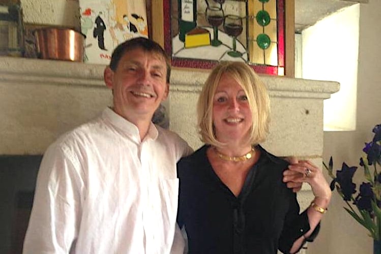 Omaze Marbella villa winner Mark and wife Deborah
