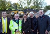 Work starts on Widecombe’s new affordable homes