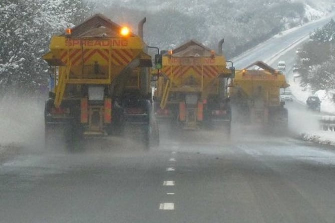 Gritters. Picture: DCC