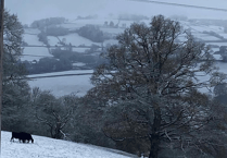 Risk of snow and ice across Devon 