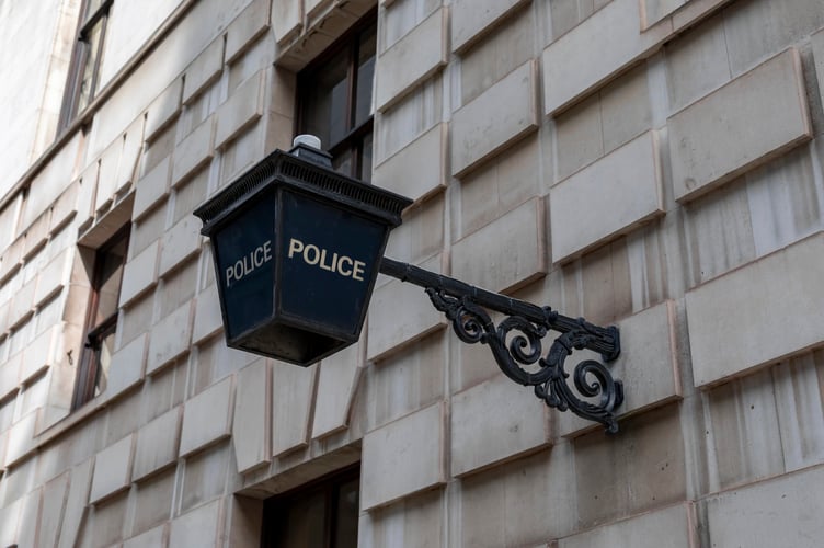 police sign