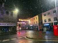It's snowing in Newton tonight, show us your pictures