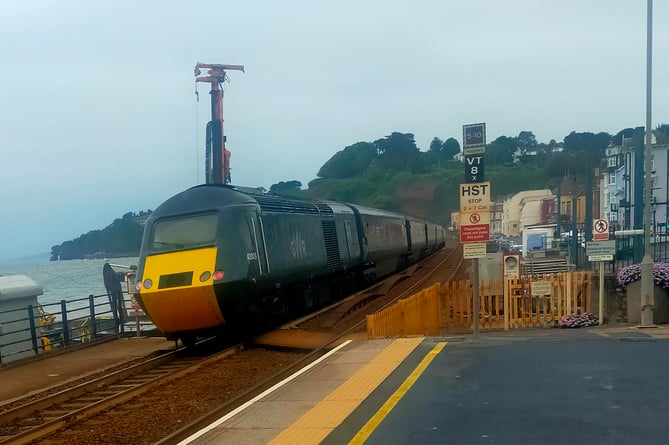A Great Western train at Dawlish.
Picture: Neil George