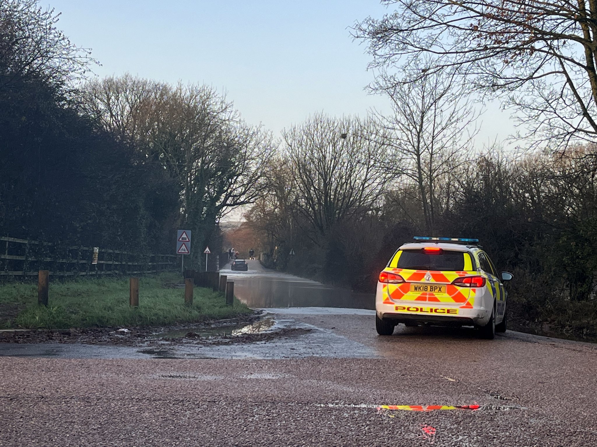 Flooding in Teigngrace