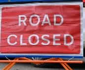 Road closures for gasworks in the new year